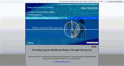 Desktop Screenshot of bloomfield-chiropractor.com